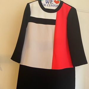 Kate Spade color block dress